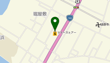 ママーストアー 西津店の地図画像