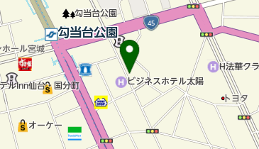 リラクゼーション&エステ Le Vert(ル ベール)の地図画像