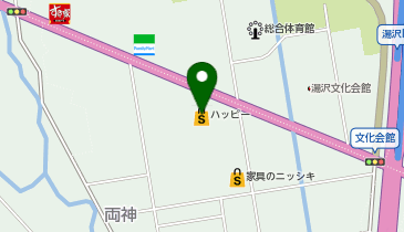ホームセンターハッピー 湯沢店の地図画像