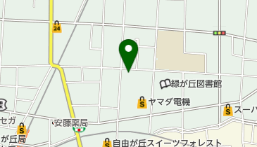 育爪サロンL'AMERIC(ラメリック) 東京自由が丘店の地図画像