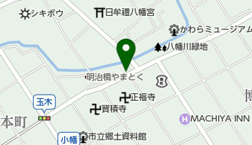 レアウッドビーズ美樹の地図画像