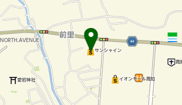 サンシャイン ベルティス店の地図画像