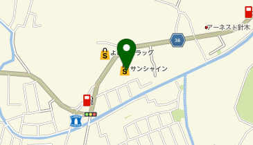 サンシャイン 針木店の地図画像