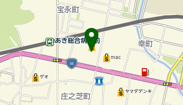 サンシャイン ランド店の地図画像