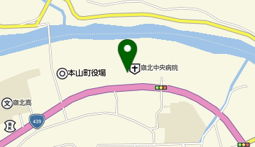 サンシャイン 本山店の地図画像