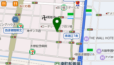 flower(フラワー) 堀江店の地図画像