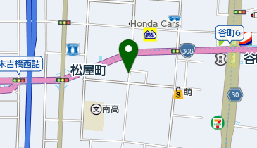 菱屋Calen Blosso(カレン ブロッソ) 谷町本店の地図画像