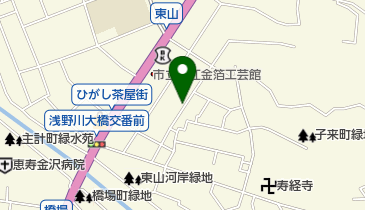 ひがしやま荘の地図画像