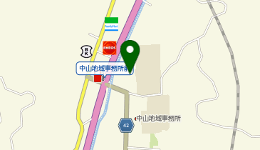 Aコープ なかやま店の地図画像