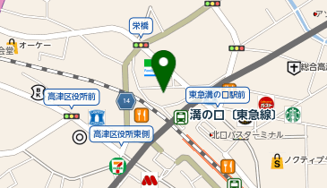 串かつ でんがな 溝の口店の地図画像