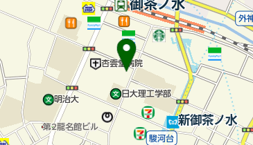 日本大学歯学部の地図画像