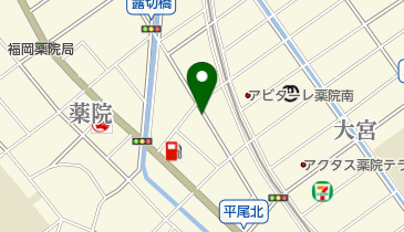 古道具のささやの地図画像