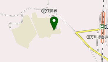 萩市立田万川中学校図書館の地図画像