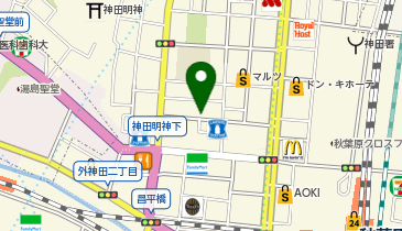 JAM Akihabara(ジャムアキハバラ)の地図画像