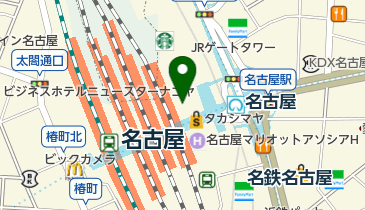 ハンバーガー&カフェ ルイス JR名古屋高島屋店の地図画像