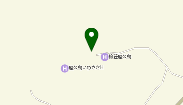 尾之間温泉の地図画像