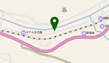 天ヶ瀬温泉共同露天風呂薬師湯の地図画像