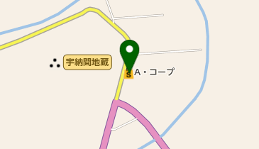 Aコープ うなま店の地図画像