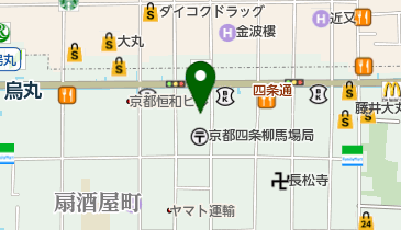 NHKカルチャー 京都教室の地図画像