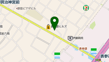 ギャラリー同潤会 表参道ヒルズ店の地図画像