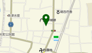 富山地方検察庁魚津支部の地図画像