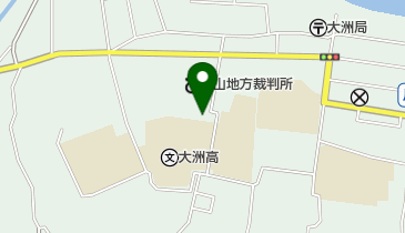 松山地方検察庁大洲支部の地図画像