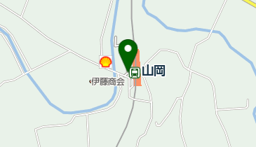 山岡駅 かんてんかんの地図画像