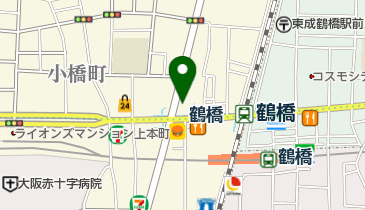 キングラム 鶴橋店の地図画像
