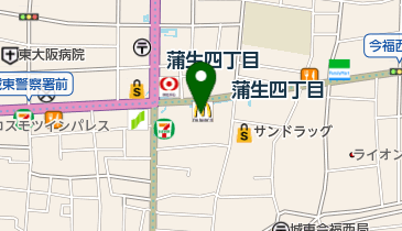 キングラム 今福店の地図画像
