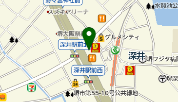 キングラム 深井店の地図画像