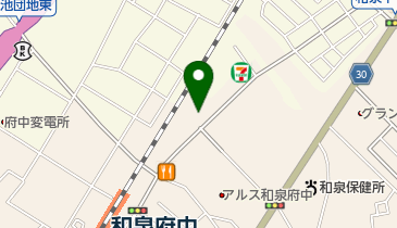 キングラム 和泉府中店の地図画像