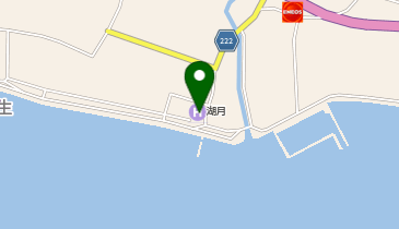 湖庵の地図画像