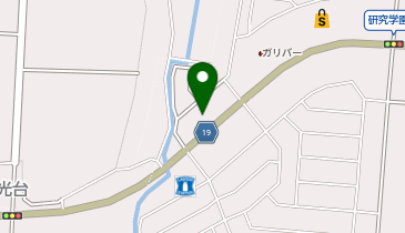 坂東太郎 研究学園総本店の地図画像