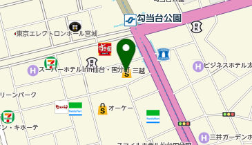 レストランランドマークの地図画像