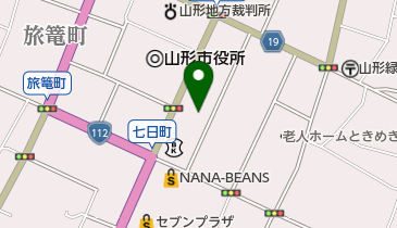 山形市商工会館の地図画像