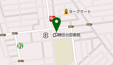 八千代市勝田台文化センターの地図画像