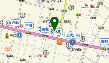 だいしホールの地図画像