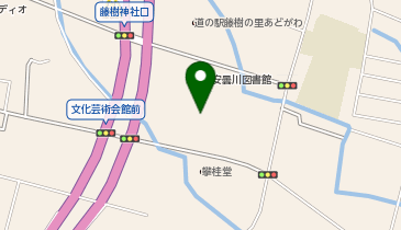 滋賀県立安曇川文化芸術会館の地図画像