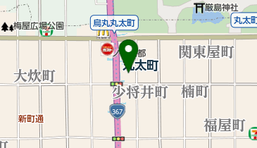 ハートピア京都の地図画像