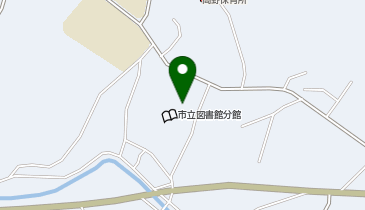 上高自治振興センターの地図画像