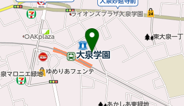 Grand Emio OIZUMI-GAKUEN(グランエミオ大泉学園)の地図画像