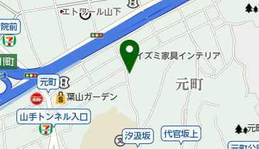 元町ふた川の地図画像