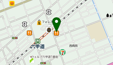キングラム 六甲道店の地図画像
