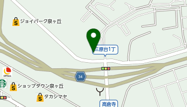 KAINO(カイノ) 泉ヶ丘店の地図画像
