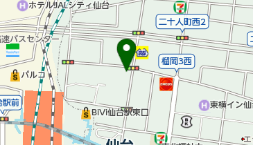 かき松島こうは 仙台駅東口店の地図画像