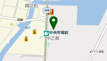 海鮮丼の駅前 中央市場店の地図画像