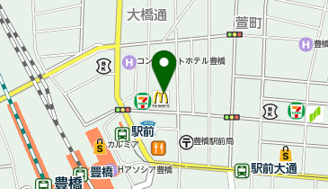 HOBBYSTATION(ホビーステーション) 豊橋店の地図画像