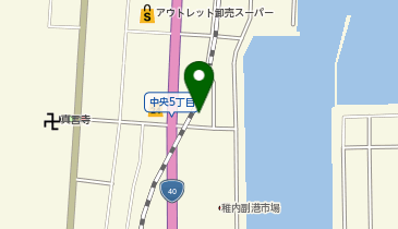 レストラン ら・せーぬの地図画像