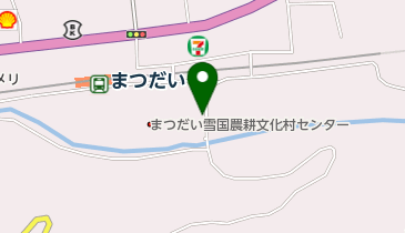 越後まつだい里山食堂の地図画像