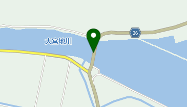 宮地橋の地図画像